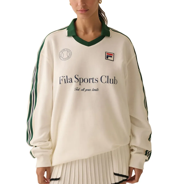 Imagen de FILA Comfort sport club Buzo casual unisex - Blanco